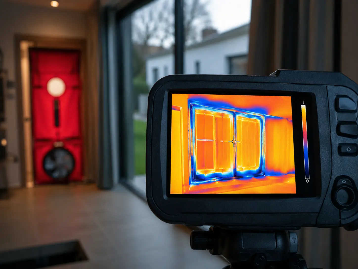Repérage par thermographie