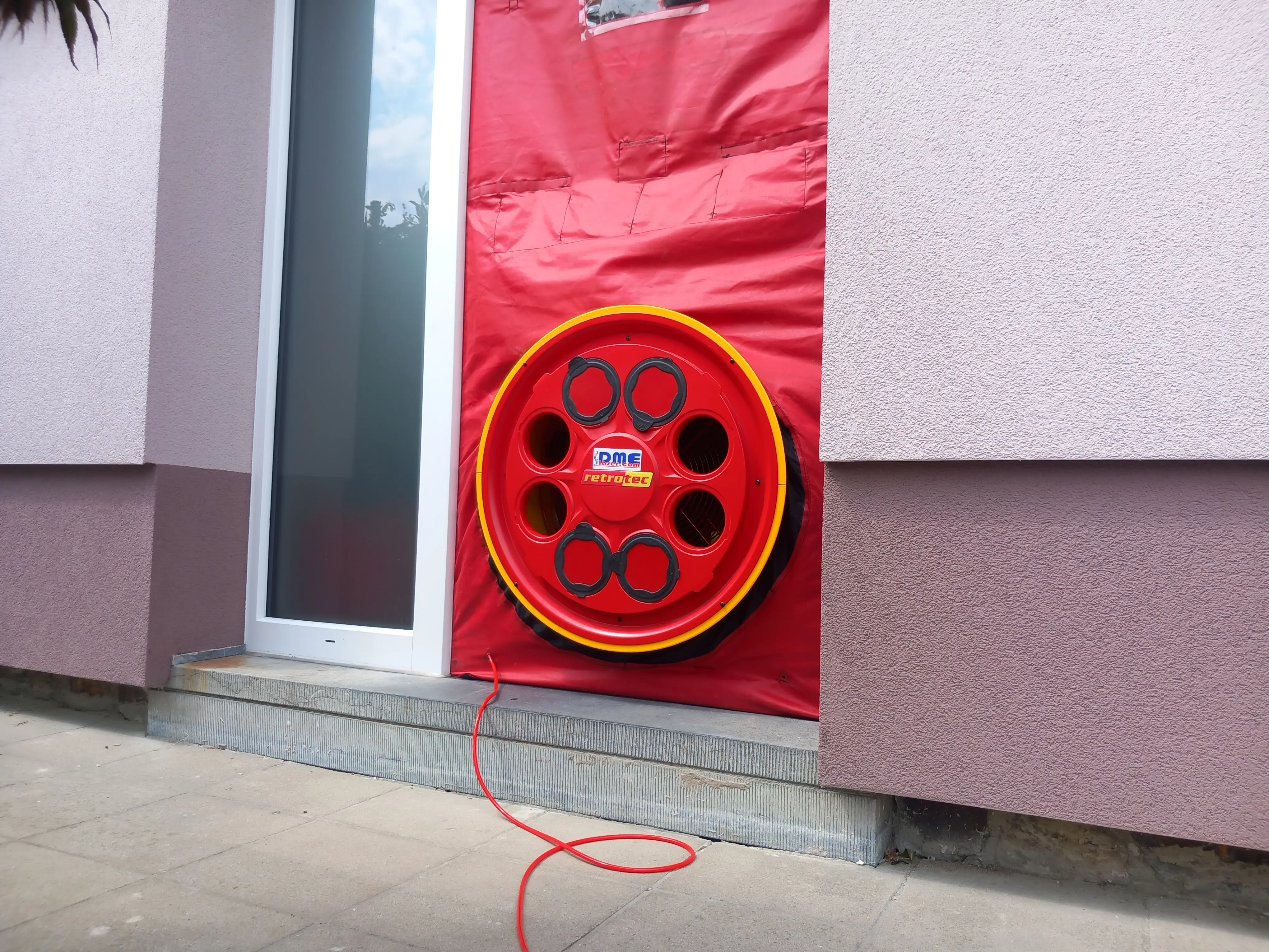 Test d'étanchéité à l'air (Blower Door) à Bouillon, province de Luxembourg